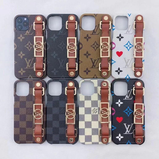 Phone Case With Hand Strap LV