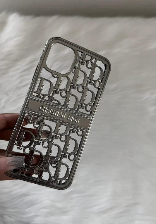 C.D Phone Case Silver