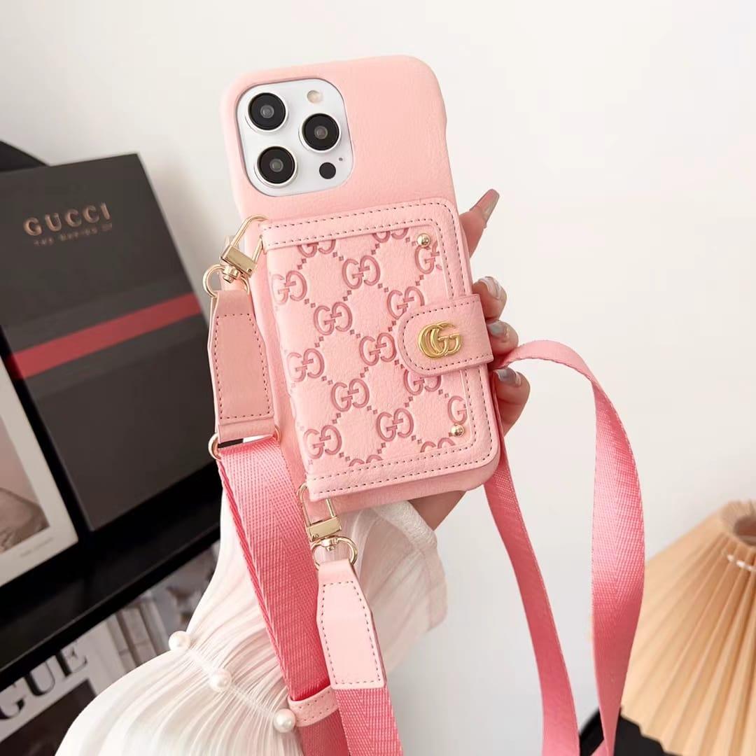 GG Iphone Case With Strap