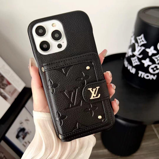 Leather Phone Case With Card Holder