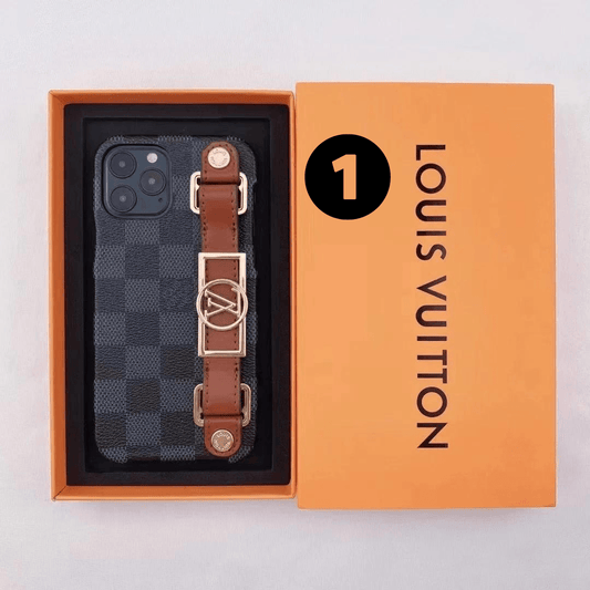 Phone Case With Hand Strap LV