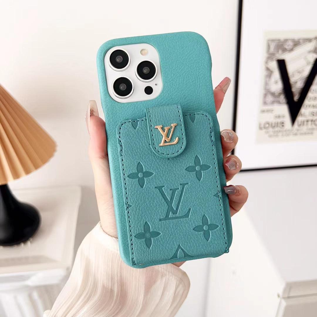 L.V Lv Iphone 11 Case With Card Holder