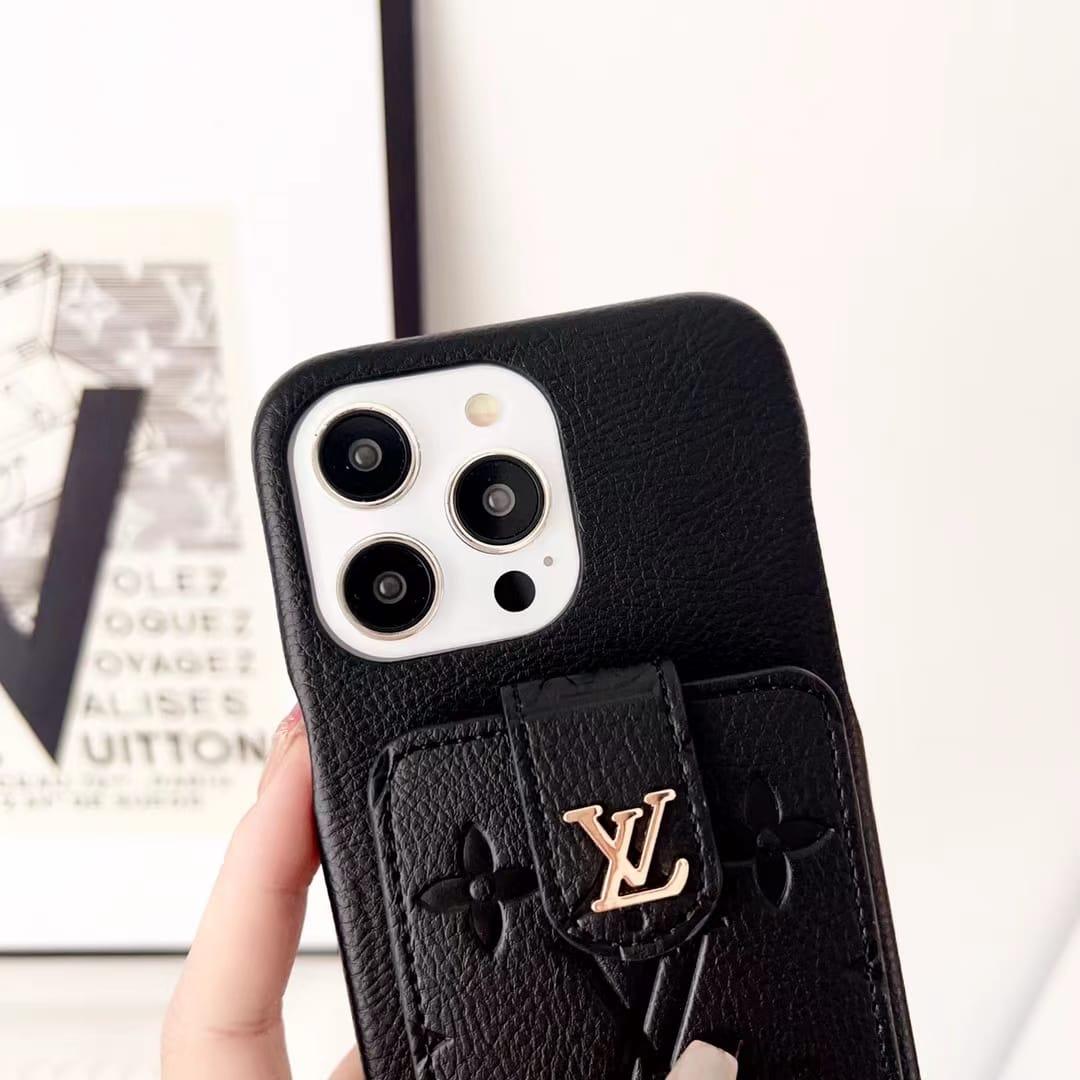 L.V Lv Iphone 11 Case With Card Holder