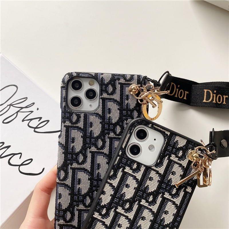 C.D Phone Case With Strap