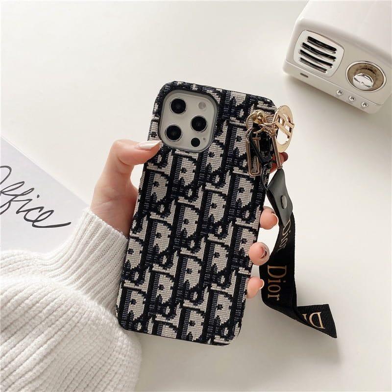 C.D Phone Case With Strap