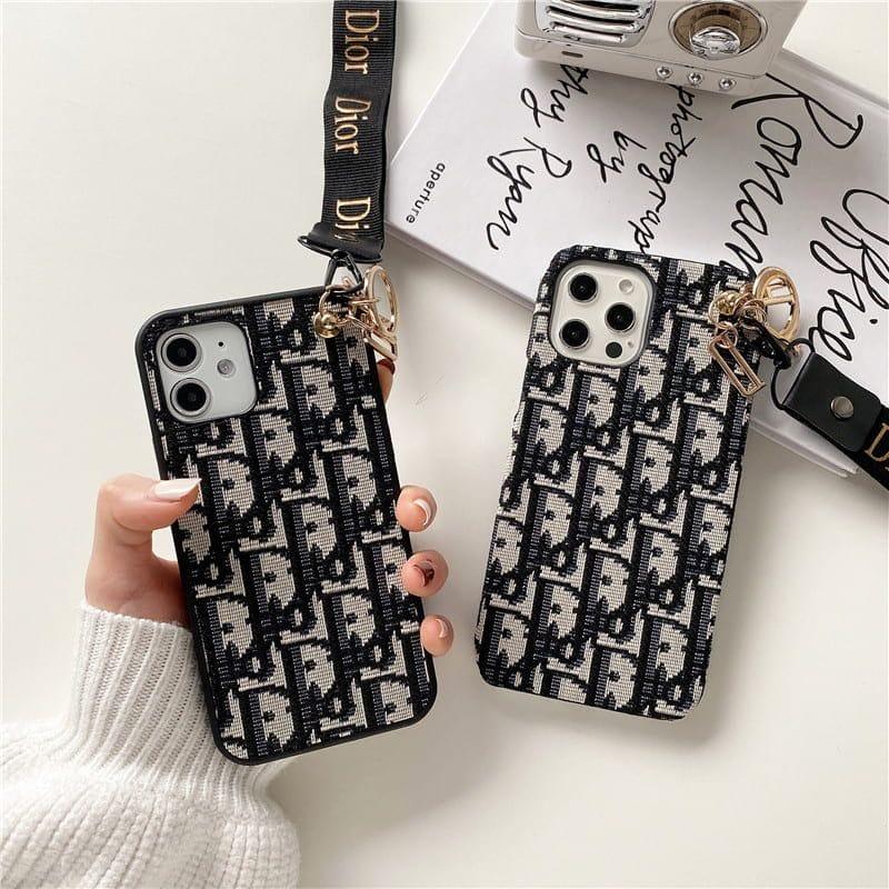 C.D Phone Case With Strap