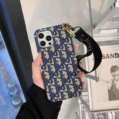 C.D Phone Case With Strap